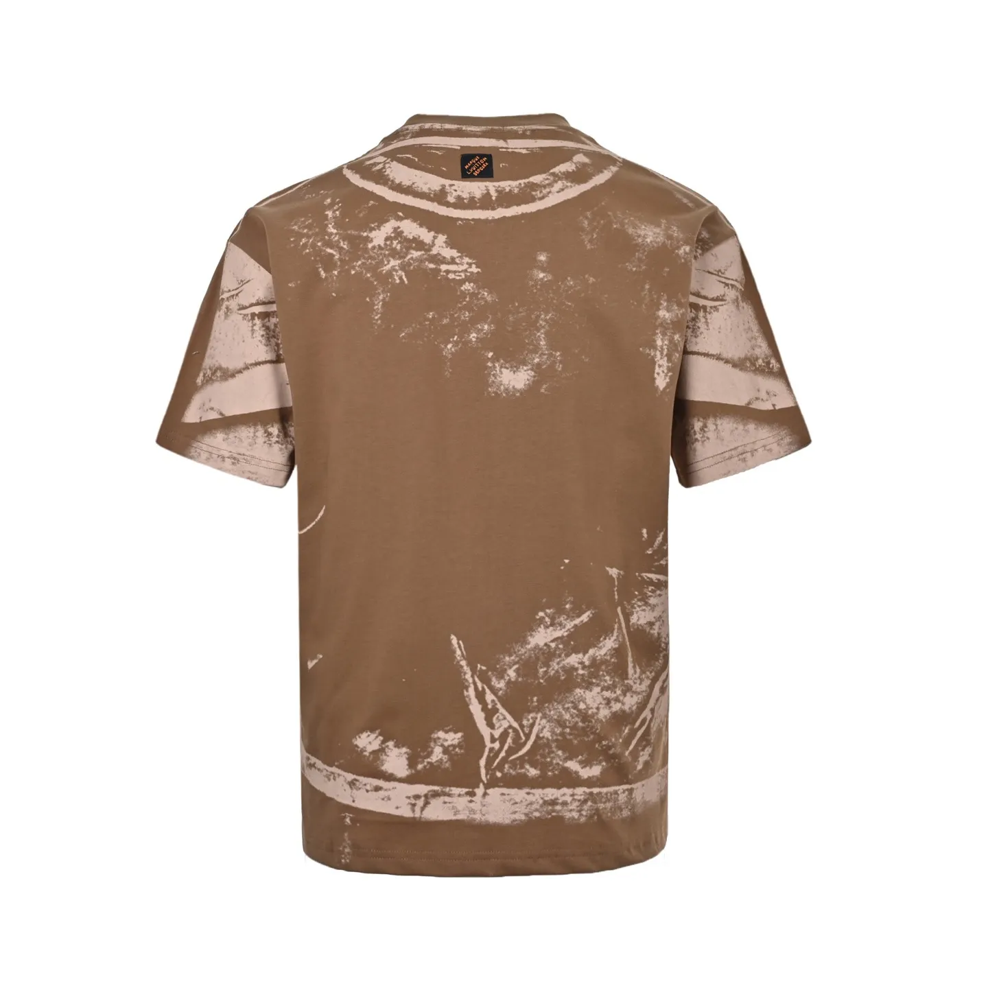 Louis Vuitton/Louis Vuitton optical illusion tie-dye printed short sleeves